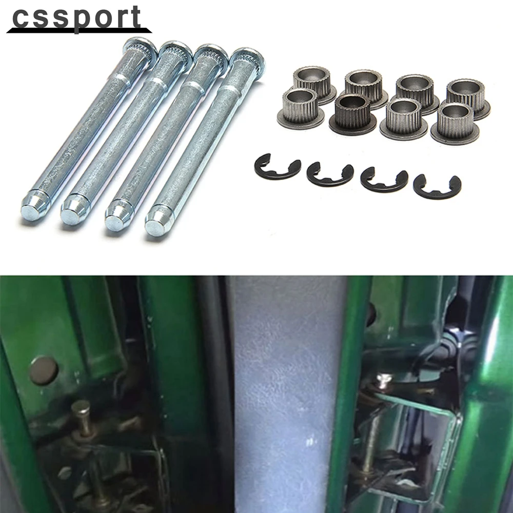 

Front Rear Door Hinge Pin Repair Kit for Chevrolet S10 S15 94-04 Car Modified Door Hinge