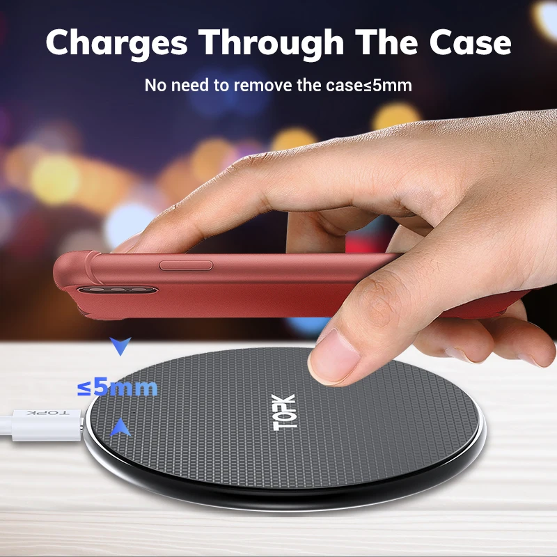 TOPK-Wireless-Charger-10W-for-iPhone-XR-Xs-Max-X-8-Plus-Fast-Wireless-Charging-Pad (3)