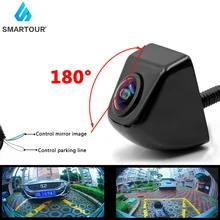 Smartour 180 Graden Hoek Referentie Lijn Lijn Auto Achteruitrijcamera Reverse Backup Camera Fisheye Lens Parking Monitor 1080P
