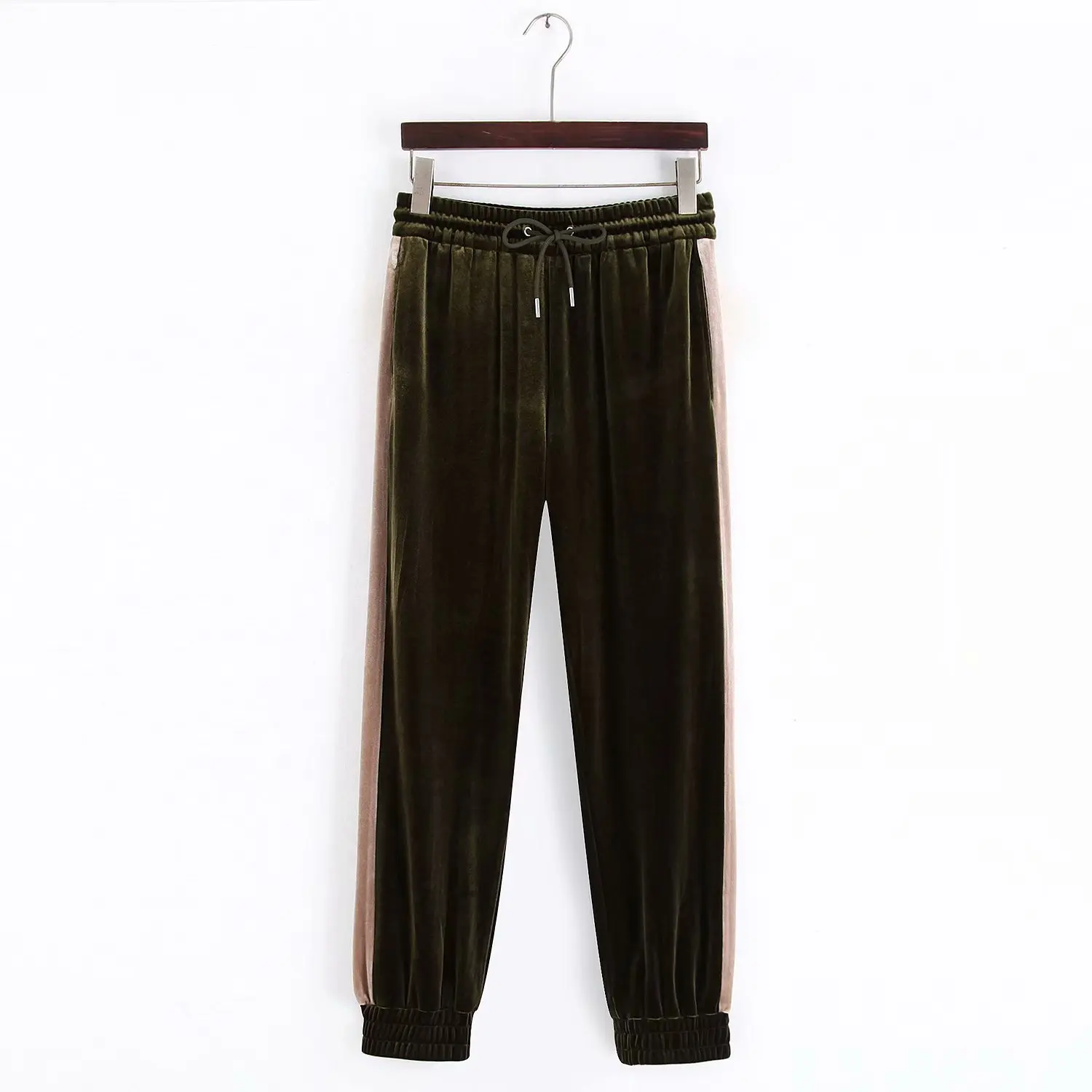 pants Женский спортивный костюм, винтажный вельветовый Бейсбол Бомбер, пуловер, куртка, Женские топы и штаны для бега, костюмы, комплекты из двух предметов - Цвет: pants