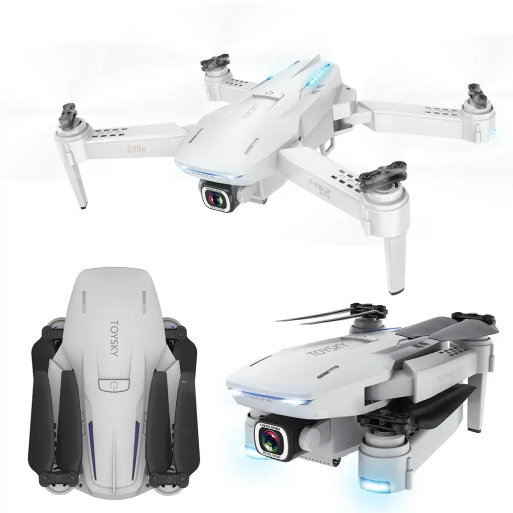 

S162 4k Foldable Four Axis Uav High Definition Video Camera One Click Return 500m Distance Gps Camera Aircraft