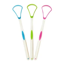 3 шт. щетка-скребок для языка очистка полости рта зубная щетка для чистки языка кисть для удаления свежего дыхания покрытие для ухода за полостью рта