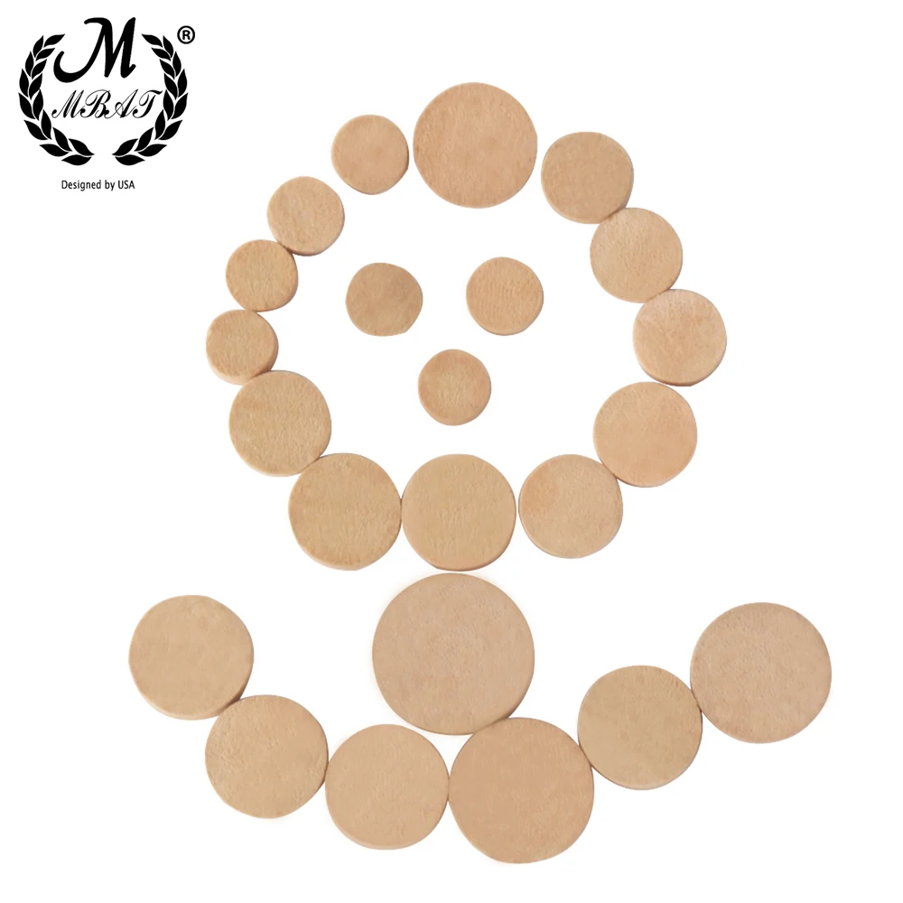 Oboe Tube Cane M MBAT 23Pcs/Set Oboe Cork Mat Pads Sound Hole Gasket Professional Repair Parts Woodwind Instrument Parts & Accessories