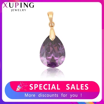 

Xuping Simple Exquisit eElegant Pendant Lucky Cute Gold Color Plated Trendy Jewelry for Women Nice Gifts 35687