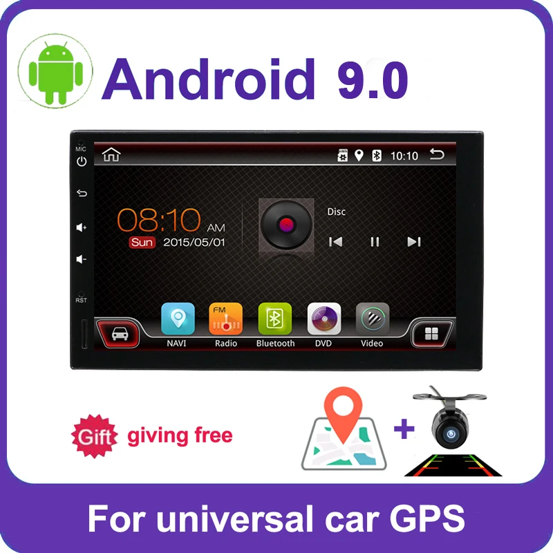 2 din Автомагнитолы gps Автомобильная магнитола на андроид кассета проигрыватель с функцией записи радио тюнер gps-навигация с RDS Поддержка