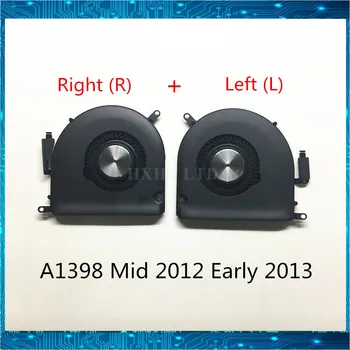 

Laptop A1398 fan Right and Left Side CPU Cooler Cooling Fan for MacBook Pro Retina 15" A1398 Mid 2012 Early 2013 Year 923-0091