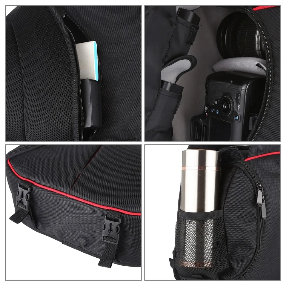 Single shoulder diagonal camera bag Professional Triangle SLR Camera Bag Sling Waterproof Backpack Messenger Digital DSLR Bags