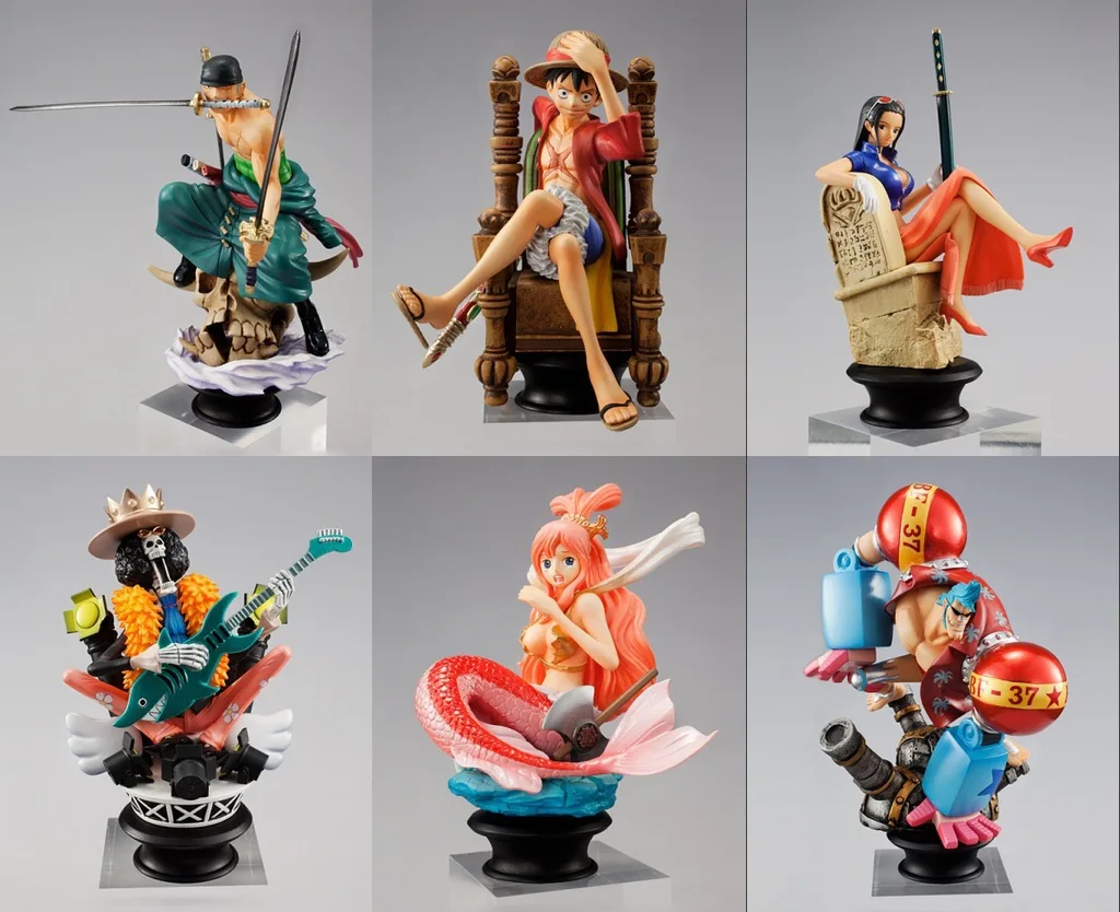 

One Piece/Sea King 2 after Spring Festival New World 2 Generation 6-Chessman One Piece Luffy Robin Sauron Capsule Toy