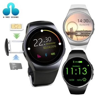 

KW18 Smart Watch Men Women Support SIM TF Card Bluetooth Call Heart Rate Monitor Sleep Blood Pressure Waterproof Sport bracelet