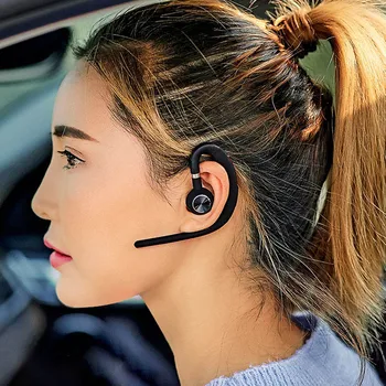 

BGreen Business Style Bluetooth Earphone Sports Running Bluetooth Headset With User Friendly Ear Hook Rotatable Ear Piece