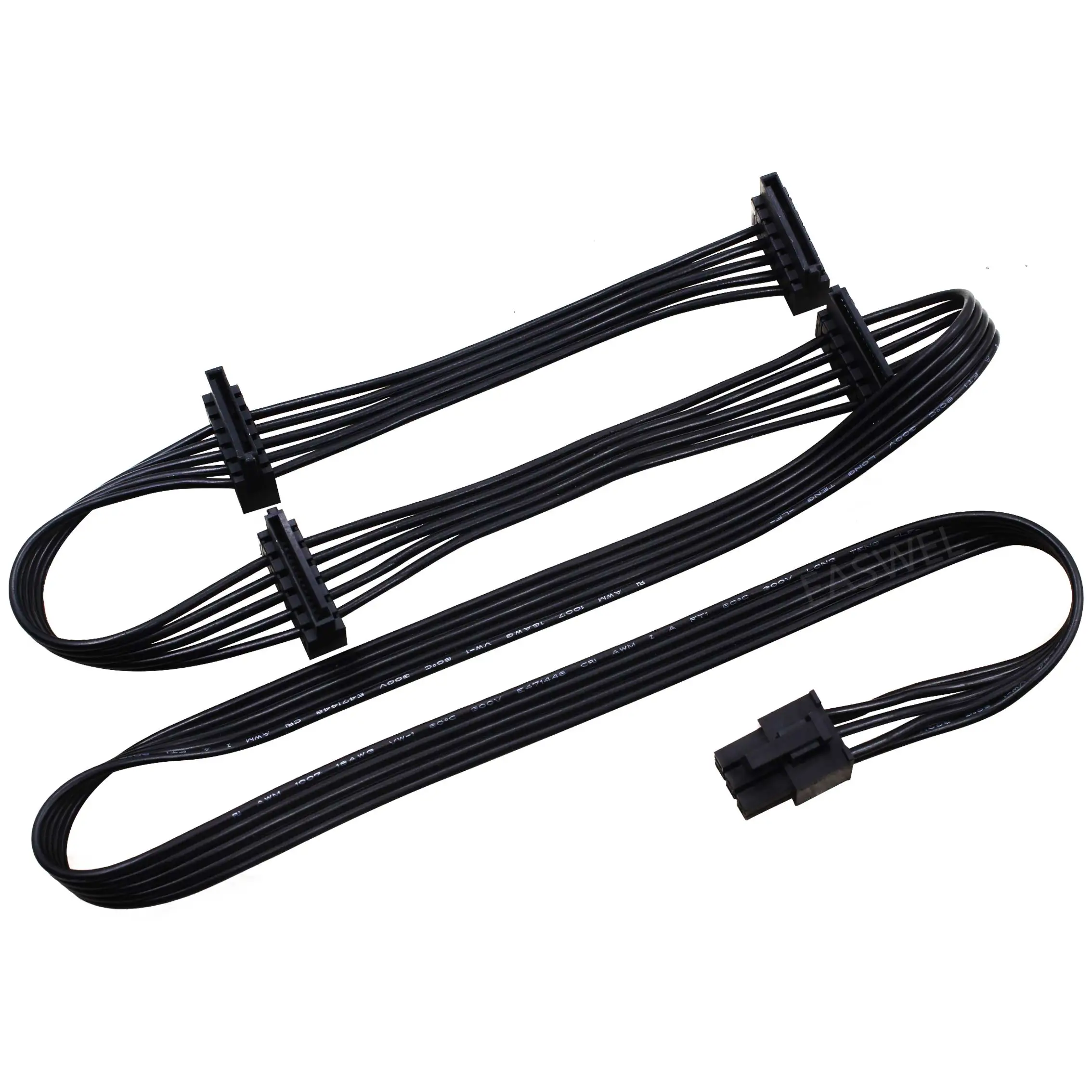 PCI-E 6Pin 1-4 SATA кабель питания для CORSAIR RM1000x RM850x RM750X PSU