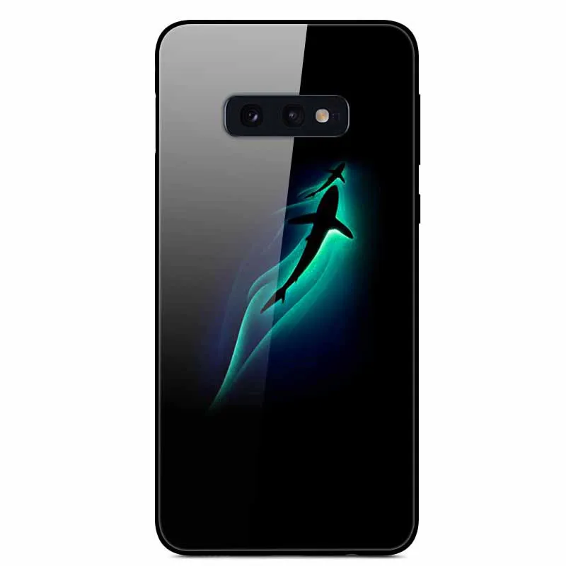 12 5," чехол для samsung S10E чехол из закаленного стекла с принтом на заднюю панель жесткий чехол на samsung Galaxy S10E чехол для телефона fundas S 10E - Цвет: 12