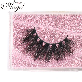 

WOWANGEL 3D Mink Eyelashes Handmade Thick Lashes Luxury Dramatic Soft Lashes Handmade Full Strip Cruelty Free Makeup K09