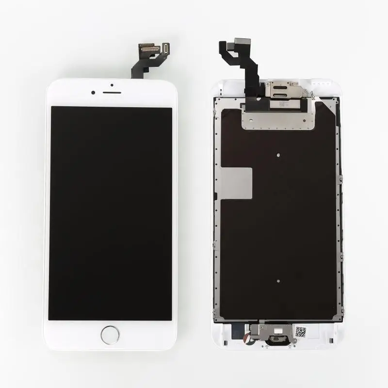 

Genuine Touch Screen For IPhone 6/6s/plus Touch Screen Digitizer Sensor LCD Display Front Glass Lens With Front Camera+button