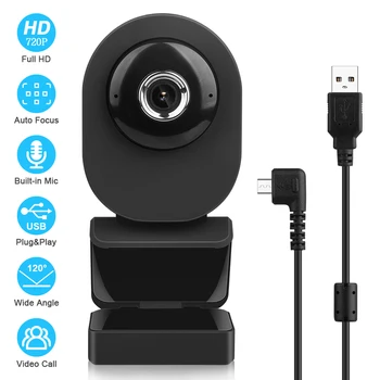 

720P Webcam Autofocus HD Web Camera Webcams For Window Android Linux Computer PC Laptop Desktop Video Call