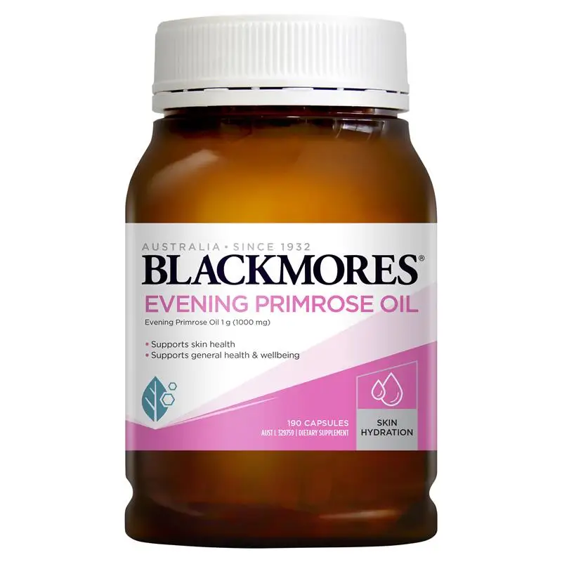 Blackmores МАСЛО ВЕЧЕРНЕЙ ПРИМУЛЫ 190 капсулы EPO GLA Omega 6 для женщин здоровый