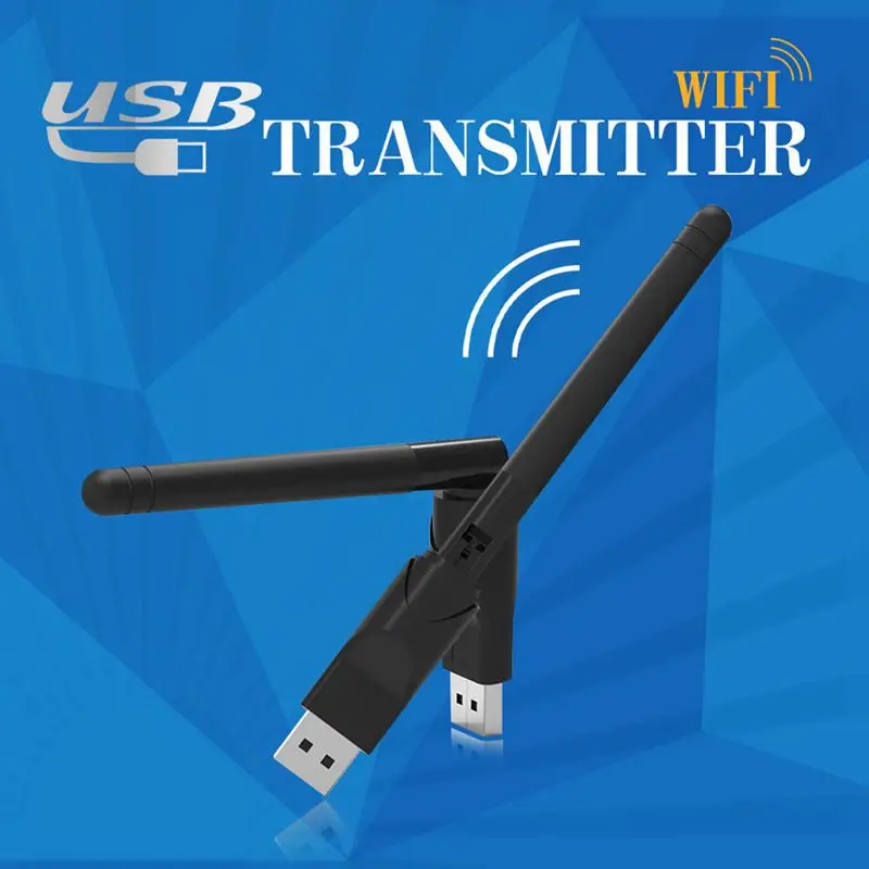 RT5370 USB 2,0 150 Мбит/с WiFi беспроводная сетевая карта 802,11 b/g/n LAN адаптер с поворотная антенна