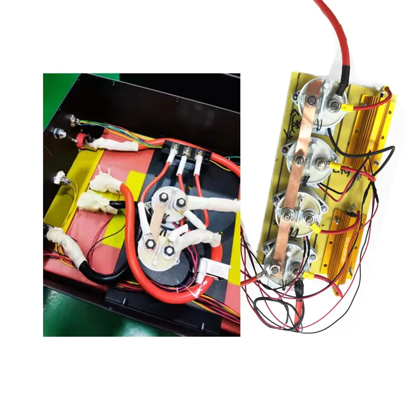 Heltec 릴레이 스마트 BMS 64S 96S 110S 200V 300V Hight 전압 BMS 에너지 저장 시스템 CAN RS485 3.2V Lifepo4 배터리 팩
