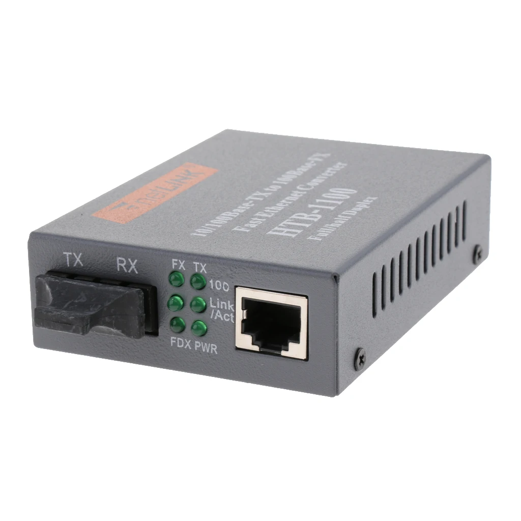 

100Mbps External Ethernet Media Converter Multi-Mode Dual-Fiber Transceiver