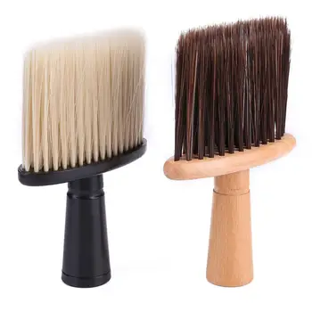 

Professional Neck Face Duster Brush Soft Hair Cutting Cleaning Beard Brush for Barber Salon Hairbrush Hairdressing Styling Tools