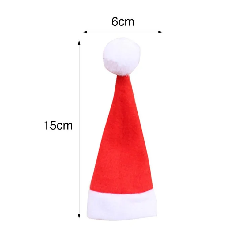 Christmas Decorative Tableware Knife Fork Set Christmas Sock Christmas Hat Storage Tool Christmas Decoration Home Party Supplies