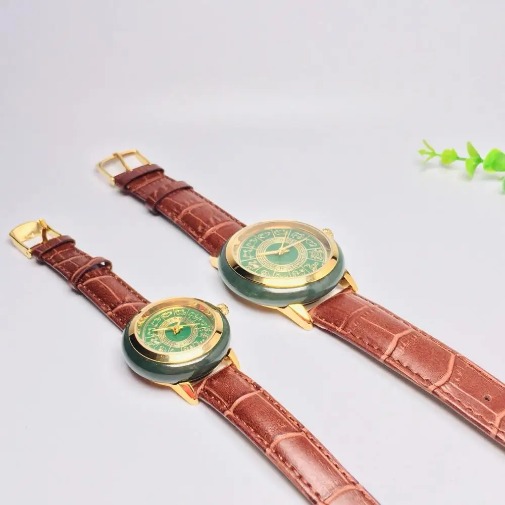 Уникальный бренд класса люкс для влюбленных jade наручные часы Мужские кварцевые Топ часы Пара Мода Популярные карнавальные Деловые женские часы