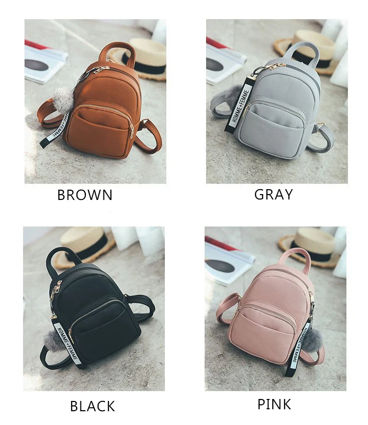 Girls Cute Mini Backpack Purse Fashion School Bags PU Leather Casual  Backpack for Teens Women