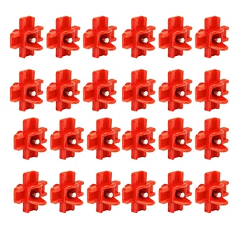 

24 Pack Horizontal Side Mount Automatic Poultry Nipples Clean Drinker Waterer for Chicken Or Quail