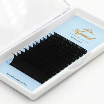 

AGUUD Individual Silk Eyelashes Natural Soft Lashes Extension Maquiagem Cilios for Professionals Faux Mink Eyelash Extension