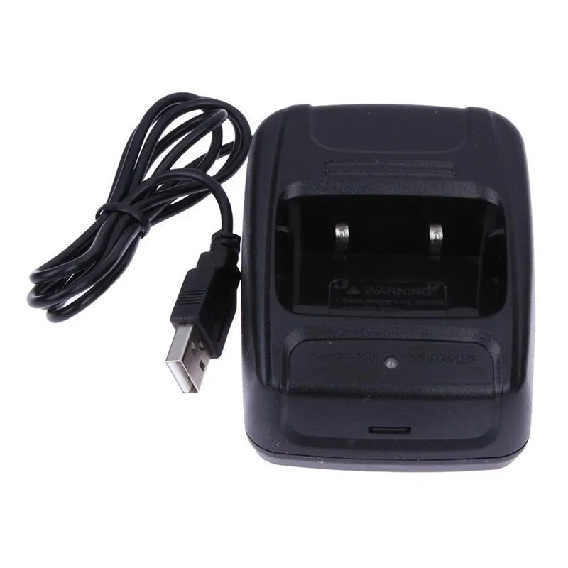 Проводное зарядное устройство Li-Ion двусторонний USB порт для Baofeng BF-888 S Retevis H777