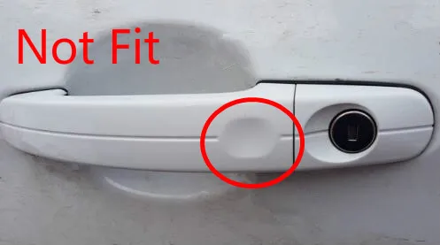 Крышка ручки двери Daefar из АБС пластика хромированная Накладка для Ford Focus 2 3 4