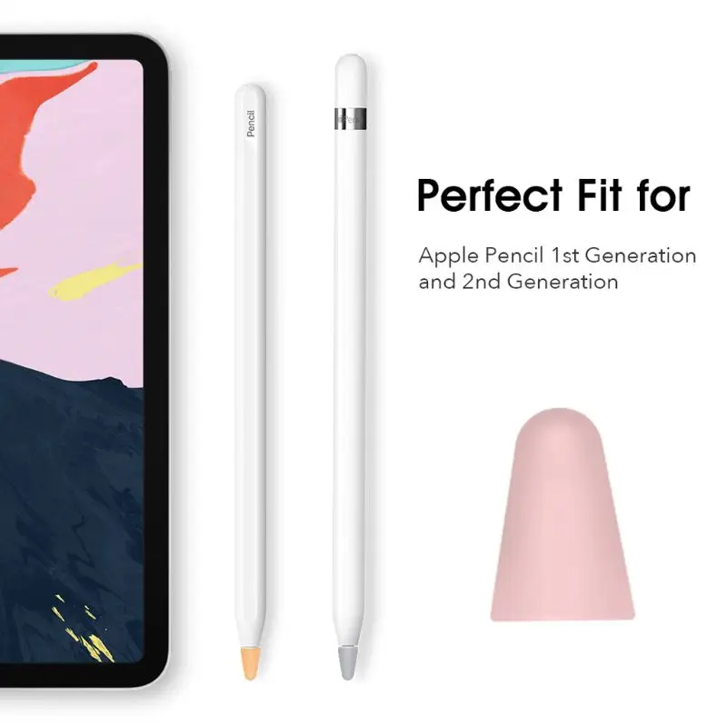 8 шт силиконовый сменный наконечник, чехол, защитный чехол для Apple Pencil 1st 2nd Stylus ручка для тачскрина