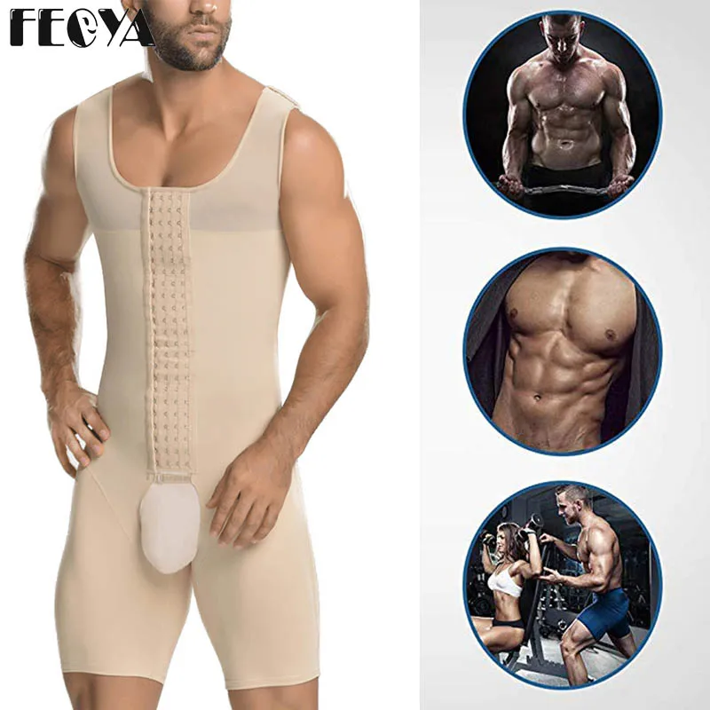 

Body Shaper For Men girdle Waist Trainer Bodysuit Control Panties Shapewear Firm Corset Shape Fat Burning Shaper Underwear man
