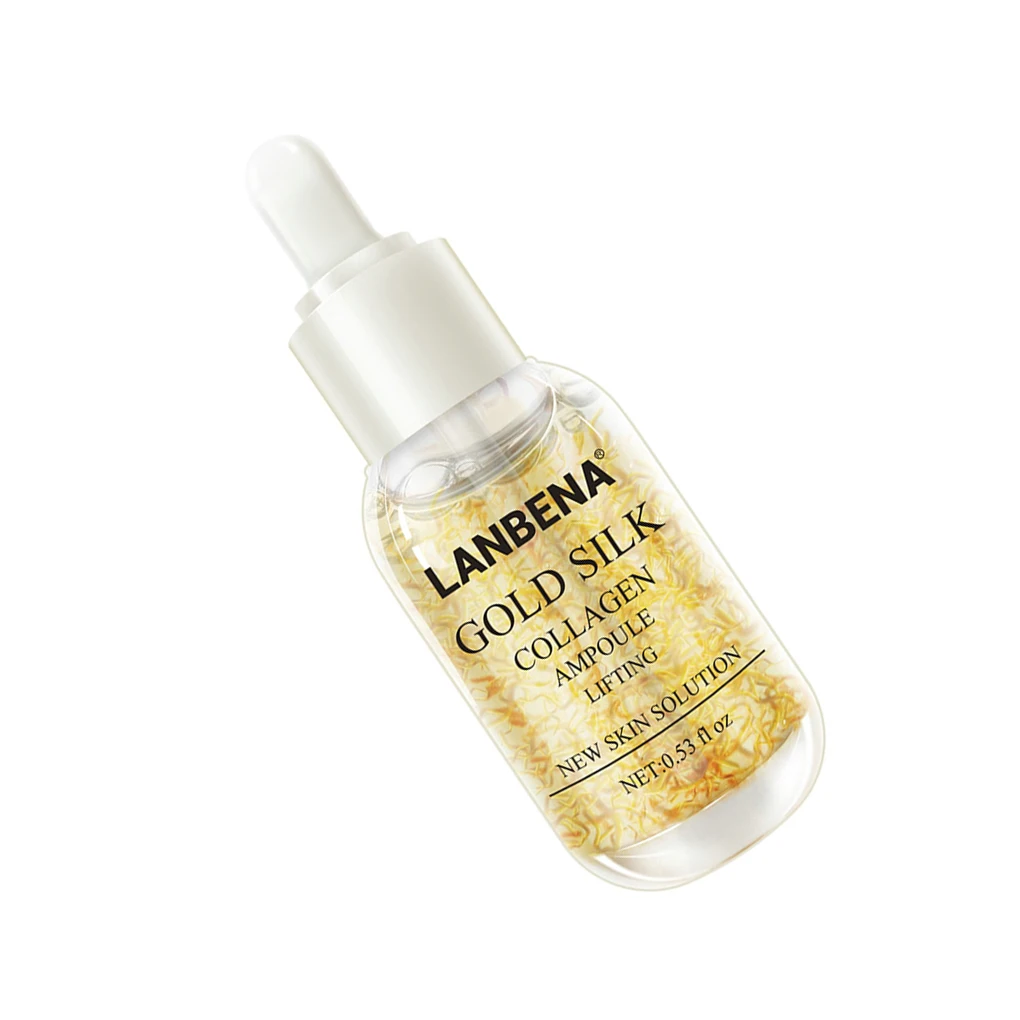 OEDO15ml LANBENA протеин шелка ампулы эссенция пятно отбеливающий Осветляющий укрепляющий упругость против морщин сыворотка