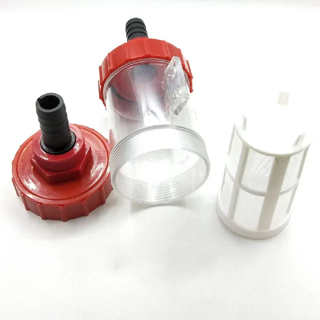 3/4 "(19 Mm) Dugattyúszivattyú Tömlőcsőszűrő Víz Jetter Öntözési Permetezője Abszorbens Szűrők Akvárium Átlátszó Szűrő - Image 4