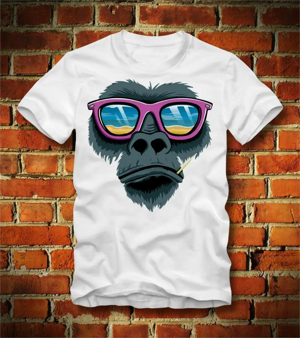 

Boardrippaz T Shirt Affe Monkey Chill Beach Summer Strand Sommer Hipster Swag