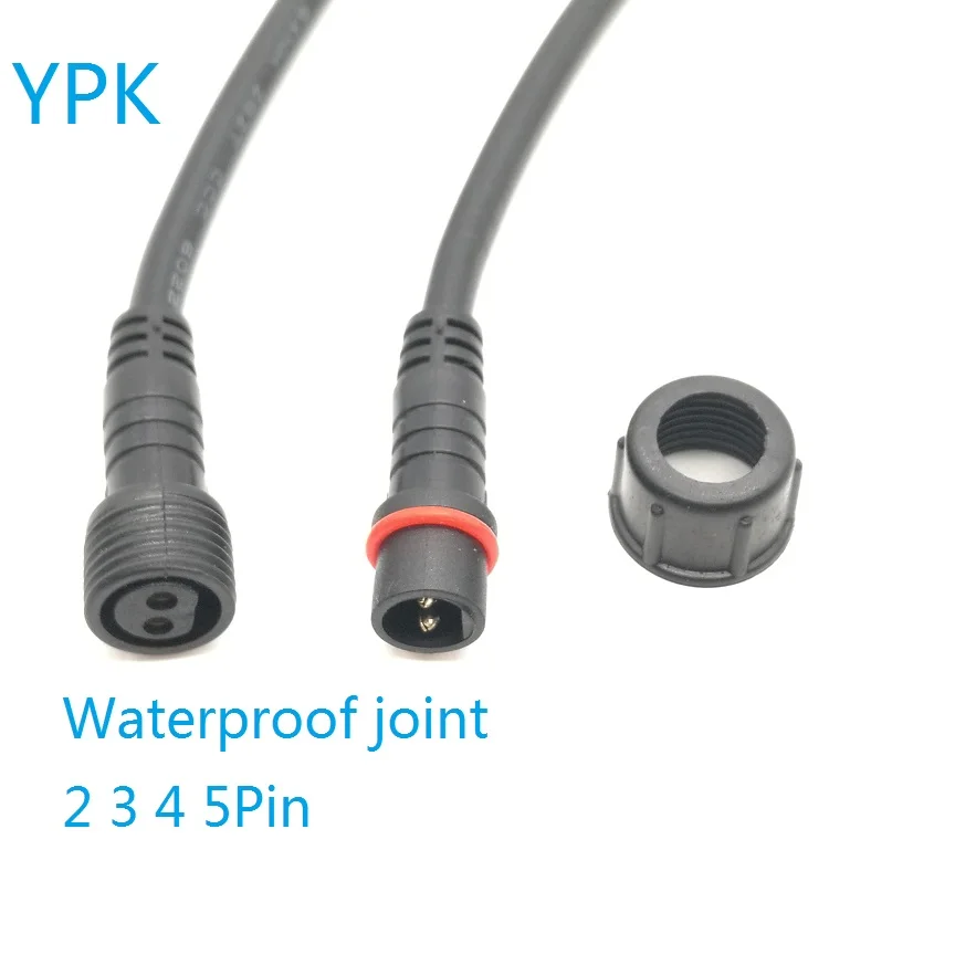 Waterproof Black Connector Cable Set (40cm)