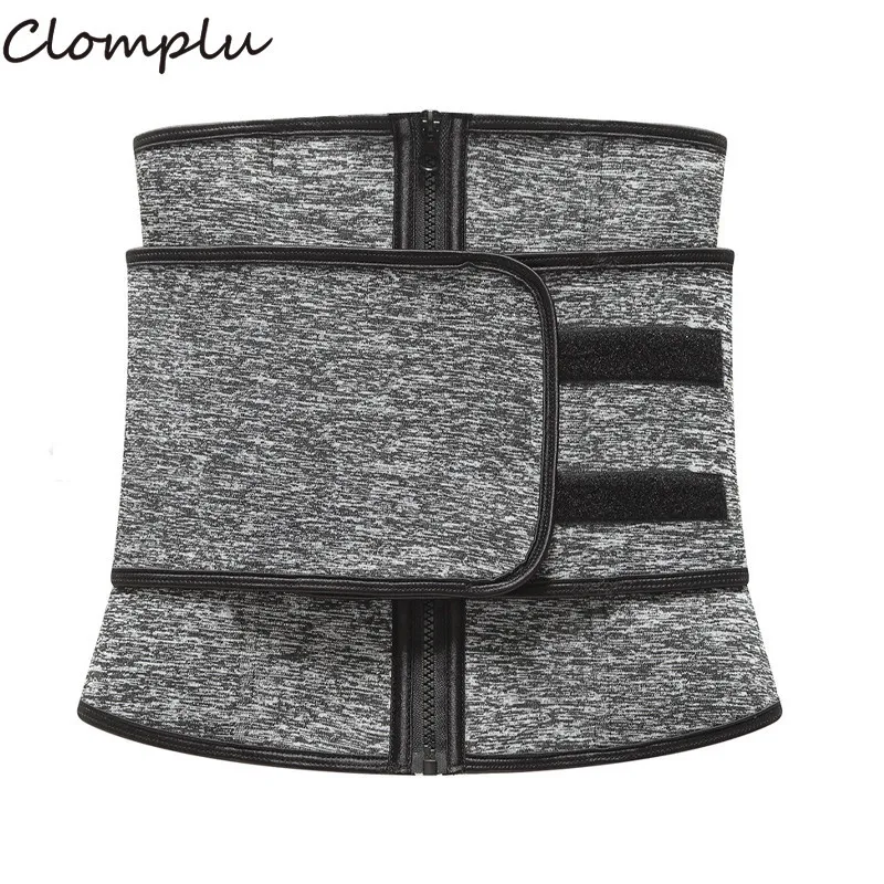 Clomplu, пояс для похудения, для тела, для мужчин, пояс для боди, для мужчин, неопреновые, стальные косточки, на молнии, живота размера плюс, сексуальные, Новинка