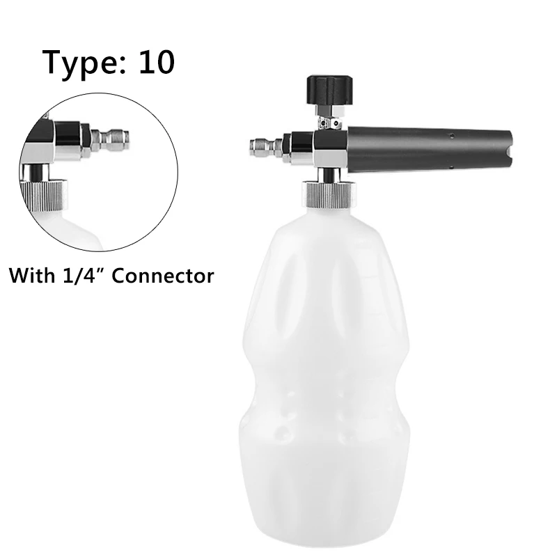 VODOOL High Pressure Foam Gun Car Washer Deep Cleaning Snow Foam Lance Foamer Generator For Karcher K2-K7 Series Cleaning Tool - Цвет: Type 10