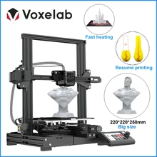 Voxelab Aquila DIY 3D Drucker Kit Hohe Präzision FDM 3D Drucker Große Plattform Stumm Lebenslauf Stromausfall Ender 3 Impressora 3d