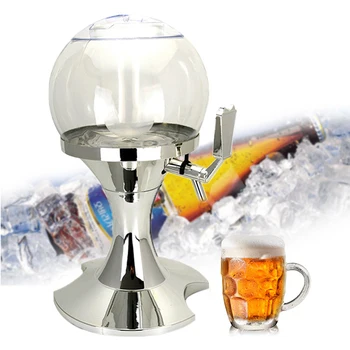 

3.5L 1 Pc Spherical Wine Liquor Drinking Cooler Machine with Built-in Ice Chamber