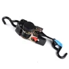 Auto Retractable Universal Easy To Carry Ratchet Tie Down Starp S-Hooks ► Photo 3/6