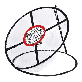 

Golf Chipping Mat Two Layers Pop-Up Indoor Outdoor Golf Training Practice Target Chipping Net