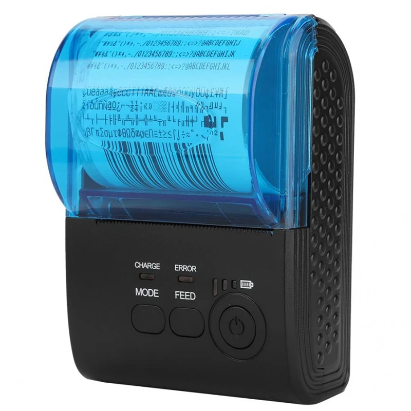 USB Серийный 5805DD Bluetooth Термопринтер для Android системы с батареей 110-240 В термопринтер с европейской вилкой