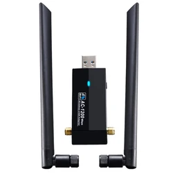 Adaptador sem fio do transmissor de rede da placa de rede sem fio usb M11200S 1200M driver livre de dupla frequência 5ghz