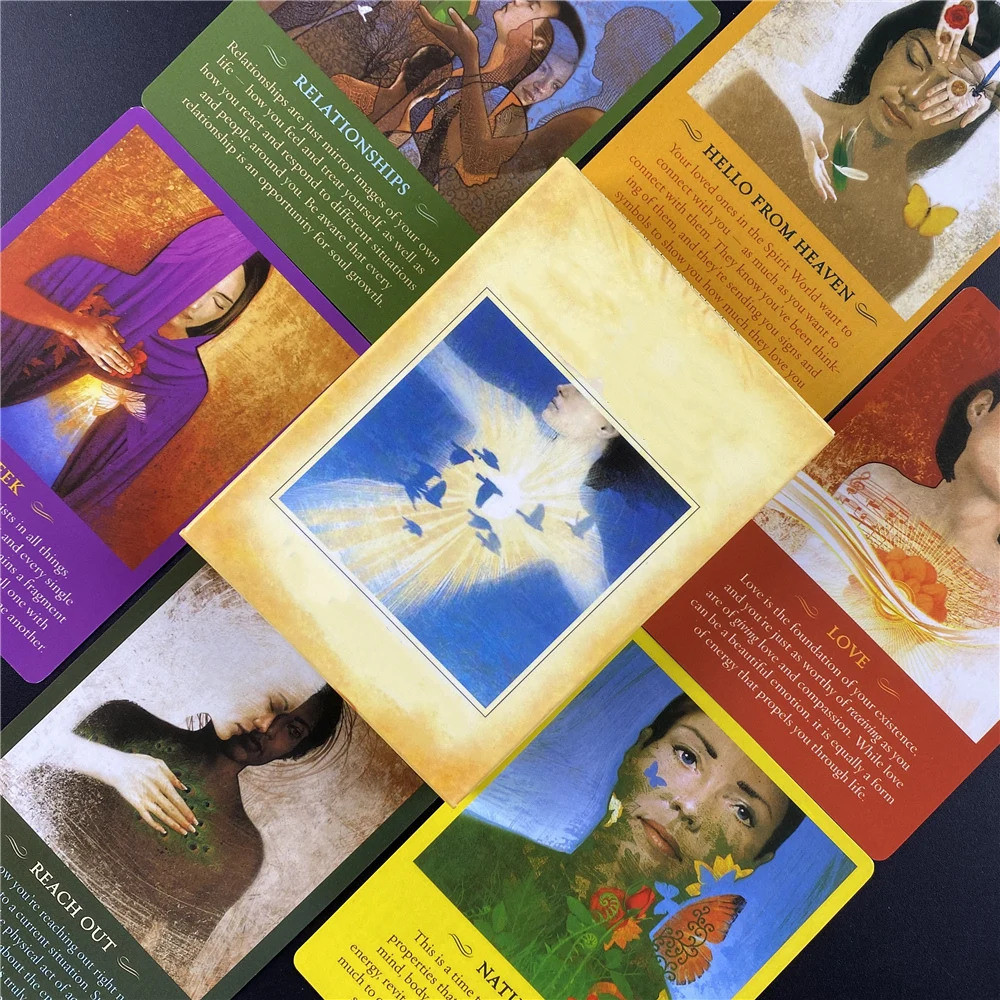 Oracle Gé Nouvelles Méthodes De Tirages Pdf Jeux de Tarot, cartes Oracle, Version anglaise, avec guide PDF, pour  guidage, Divination, bureau, jeu de société | AliExpress