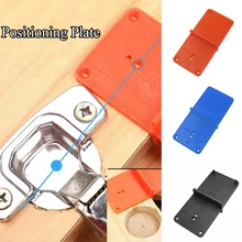 

Woodworking Punch Hinge Drill Hole Opener Locator Guide Drill Bit Hole Tools Door Cabinets DIY Template Woodworking Tool