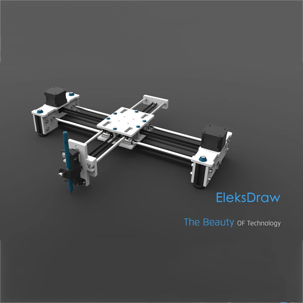 Для рисования и письма роботизированная машина Draw Bot для рабочего стола DIY координатный плоттер Высокая точность ЧПУ робот Eleksdraw умный