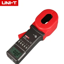 UNI-T UT278A ЖК-дисплей зажим Омметр цифровой тестер сопротивления заземления