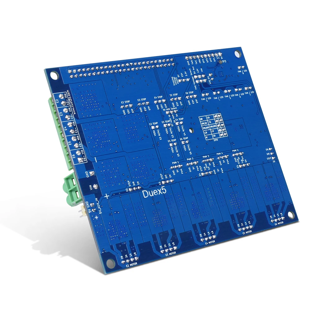Клонированная Плата расширения Duex5 интегрированная TMC2660 драйвер для термопары PT100 VS Duet 2 wifi контроллер 3d принтер ЧПУ машина